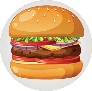 همبرگر باباسفنجی