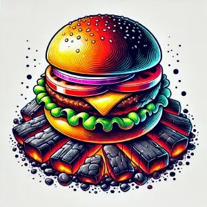 hamburgerz برگر آتیش پاره